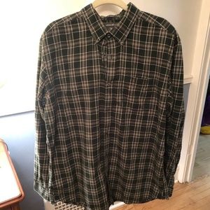 EUC - Men's Eddie Bauer Flannel Button Down size L